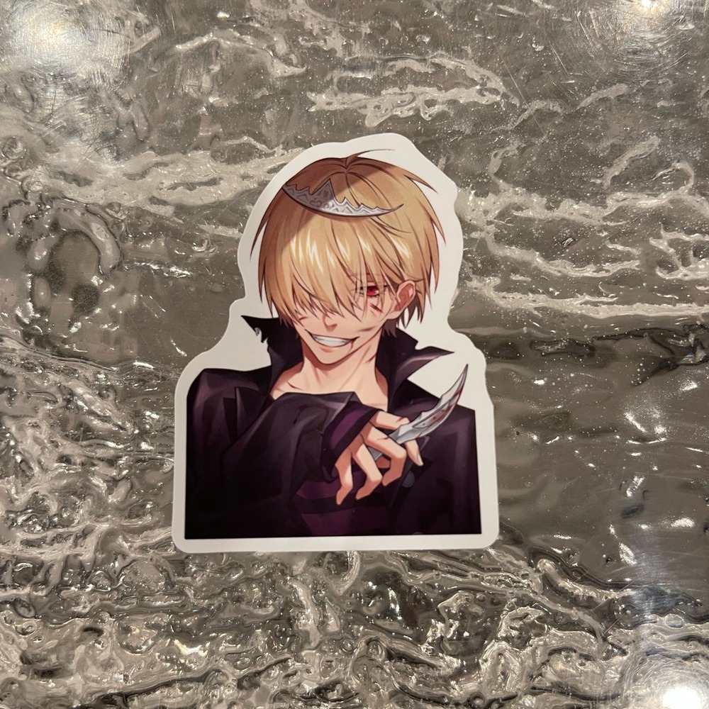 5/$10 Waterproof Vinyl Sticker Belphegor Hitman Reborn